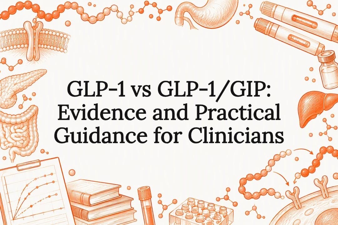 GLP-1 vs GLP-1/GIP: Evidence and Practical Guidance for Clinicians