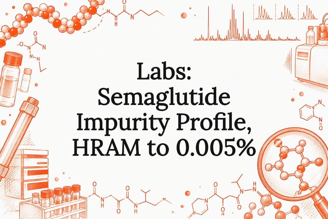 Labs: Semaglutide Impurity Profile, HRAM to 0.005%